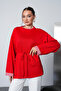 Oysho Tunic with Plaid Trim on the Collar and Sleeves - 7