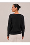 Women's Round Neck Knitwear Sweater 27K12175-99 - 3