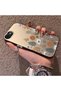 iPhone 7/8/Se 2020 2022 Compatible Retro Daisy Moon and Leaf Pattern, Hard Case, Full Protection - 2