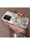 Poco M6 4g Compatible Retro Daisy Moon and Leaf Pattern, Rigid Case, Full Protection - 2
