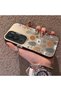 Vivo Y31/Y21D Compatible Retro Daisy Moon and Leaf Pattern, Rigid Case, Full Protection - 2