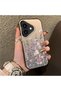 iPhone 16 Plus Compatible Light Purple Lavender and Wildflower Case, Elevated Lens Protection