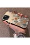 iPhone 13/14 Compatible Retro Daisy Moon and Leaf Pattern, Hard Case, Full Protection - 2