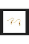 100 Pcs Earring Hooks, Safety Earring Clips, Earring Making Material
