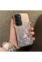 Realme C75 4g Compatible Light Purple Lavender and Wildflower Case, Elevated Lens Protection