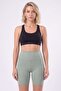 Women's Çağla High Waist Side Pocket Above Knee Shorts Leggings