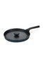 Gurme Cast Iron Fish Pan with Lid-32 cm Tkebt Black - 6