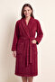 Prado Şalyaka Women's - Men's Bathrobe |   Unisex Bathrobe - Dressing Gown |   Water Absorbent - 100% Cotton - 2