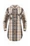 Hooded Medium Length Sports Lumberjack Shirt - 7