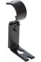 Adjustable Curtain Rod Wall Bracket Hooks, Set of 2, Black - 4