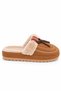 Women's Fur Embroidery Detailed Bowknot Thick Sole Winter House Slippers - 2