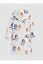 Two Mt Shop Quality Lcw Home Mixed Welsoft Printed Children's Bathrobe - 3