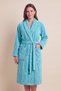Prado Şalyaka Women's - Men's Bathrobe |   Unisex Bathrobe - Dressing Gown |   Water Absorbent - 100% Cotton - 2