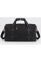Unisex Black Gabardine Travel and Sports Bag 57X30X20 cm with Removable Shoulder Strap - 4