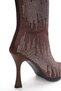 Women's Stone Embellished Stylish Boots - 4