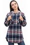 Hooded Medium Length Sports Lumberjack Shirt - 2