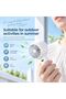 Mini Turbo Handheld Fan, Portable Pocket Jet Fan with USB-C Charging, High-Speed Personal Cooling Fan for Travel, Camping, and Home - 2
