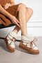 حذاء KCL-BAL01 ذو نعل مسطح ومبطن بالفرو
