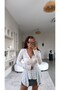 White Premium Lace Blouse - 4