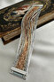 Gold, Silver, Rose Shiny Multi-Row Cross Design Magnetic Bracelet (18cm) - 2