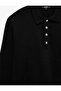 Kangaroo Pocket Three-Thread Ribbed Comfortable Fit Snap Button Stand-Up Collar Sweatshirt - 7