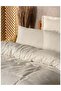 Rf Dual -Plaid Cream- Double Duvet Cover Set