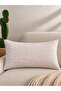 Gold Glitter Ecru Throw Pillow Cover 002 - 3