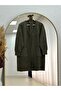 Meltemay Double Pocket Tied Knitwear Cardigan-Kr6012 Khaki - 2
