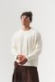 Mazeknit Thessaloniki Knitted Embossed Crew Neck Knitwear Men's Sweater - 4
