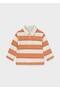 Boy's T-Shirt-Striped Long Sleeve 4141 Krmit-Krmz 4 m - 2