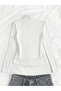 Long Sleeve Japan Far East Graphic Printed Turtleneck Blouse Body - 2