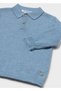 Baby Boy Polo Collar Sweater Blue 2376 - 3