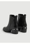1928160K Genuine Leather 6cm Thick Heel Boots for Women - 5