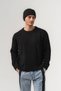 Mazeknit Thessaloniki Knitted Embossed Crew Neck Knitwear Men's Sweater - 5