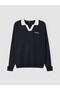Timeless Clothing & Timeless Choices Devrik Roba Collar Embroidered Men's Knitwear Sweater - 6