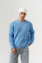 Mazeknit Thessaloniki Knitted Embossed Crew Neck Knitwear Men's Sweater
