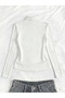 Long Sleeve Japan Far East Graphic Printed Turtleneck Blouse Body - 3