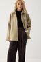 Oversize Zippered Short Jacket - 5