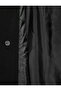 Belted, Buttoned, Epaulettes, Pocketed, Stand Collar Cashmere Coat - 5