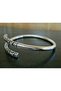 Silver Antique Rose Spiral Handcuff Bracelet - Oxidized Spiral Pattern Ethnic Handcuff Bracelet – Silver Color Tarnish-Free Steel Adjustable Bohemian Women's Jewelry - 6