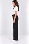 Women's Lace-Up Wide-Leg Fabric Trousers 27K12344 - 2