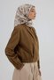 Sura Silk Scarf 53004 Powder Cream - 4