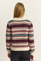 Women's Polo Collar Ethnic Patterned Buttoned Knitwear Cardigan 20251115 - 7