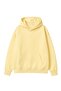 Unisex Oversize Hoodie Not You Again Printed Yellow – Hooded, Kangaroo Pocket, 3 Thread Ribs - 6