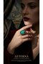 Bronze Women's Ring Authentic Copper Jewelry Turquoise Zircon Stone Star Flower Large Model Adjustable Vint - 6