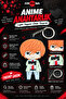 Death Note Light Yagami Chibi Anime Keychain – Pvc Rubber Figured Bag Keychain