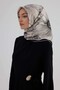 Sura Silk Scarf 53001 Black Mink - 3