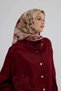 Sura Silk Scarf 53001 Cherry - 4