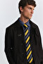 Asymmetric Collar Coat - 5