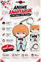 Death Note Light Yagami Chibi Anime Keychain – Pvc Rubber Figured Bag Keychain - 2